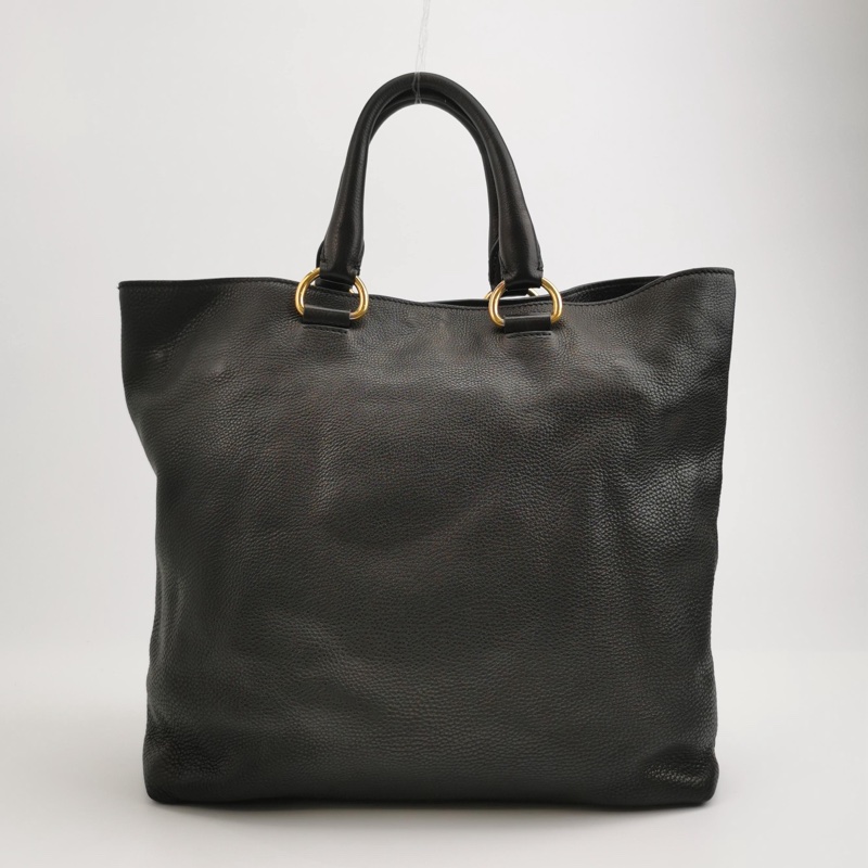 Prada  托特手提單肩斜挎包牛皮 尺寸約35x36-3