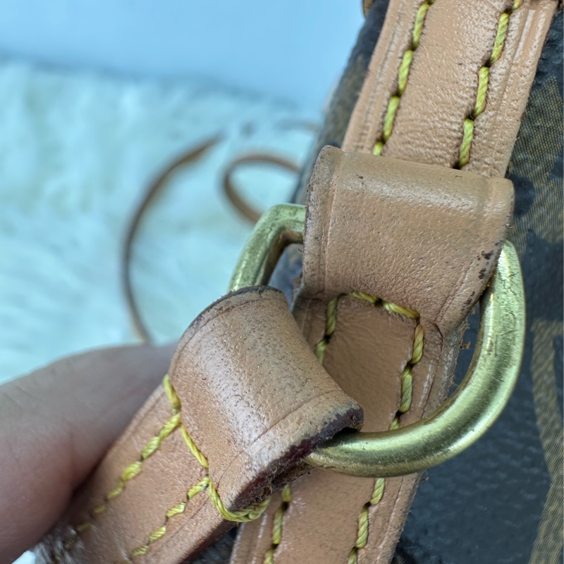 LV Nano Noe經典老花小水桶包-10