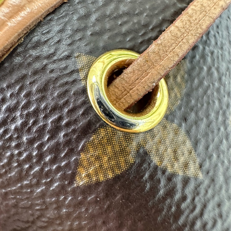 LV Nano Noe經典老花小水桶包-19