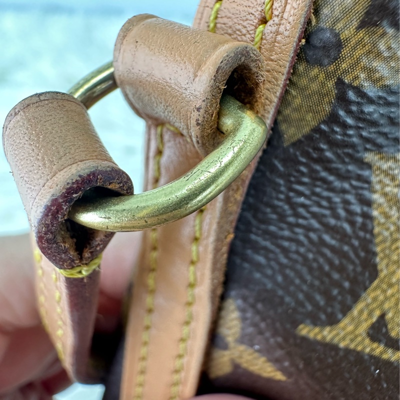 LV Nano Noe經典老花小水桶包-23
