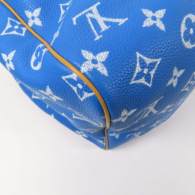 LOUIS VUITTON Monogram Calf Speedy P9 Bandouliere 40金扣手挽肩背兩用袋-18