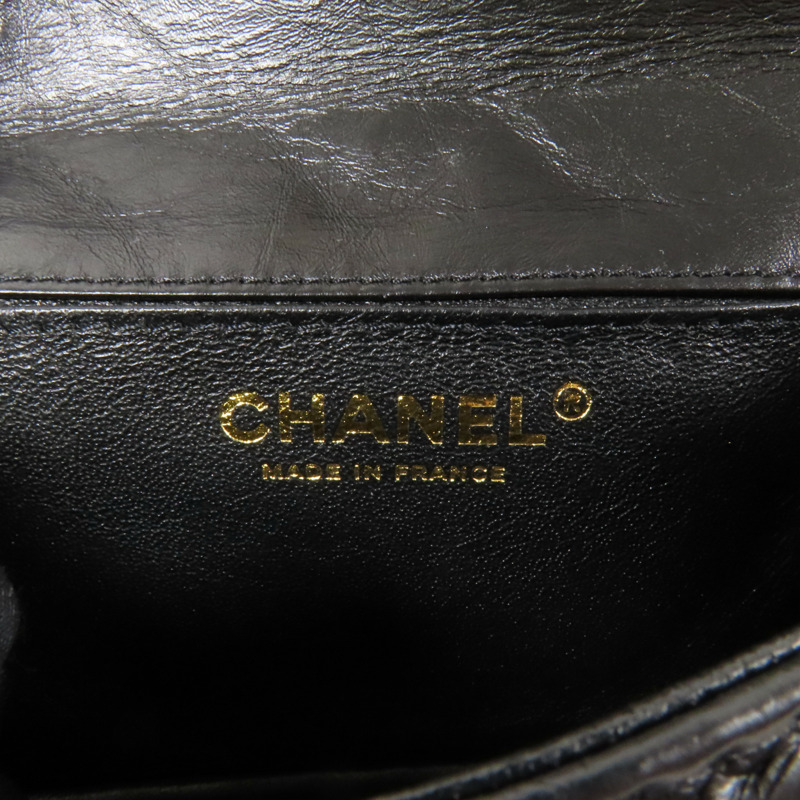 CHANEL 牛皮皮革2.55 Waist Bag金扣腰包-8