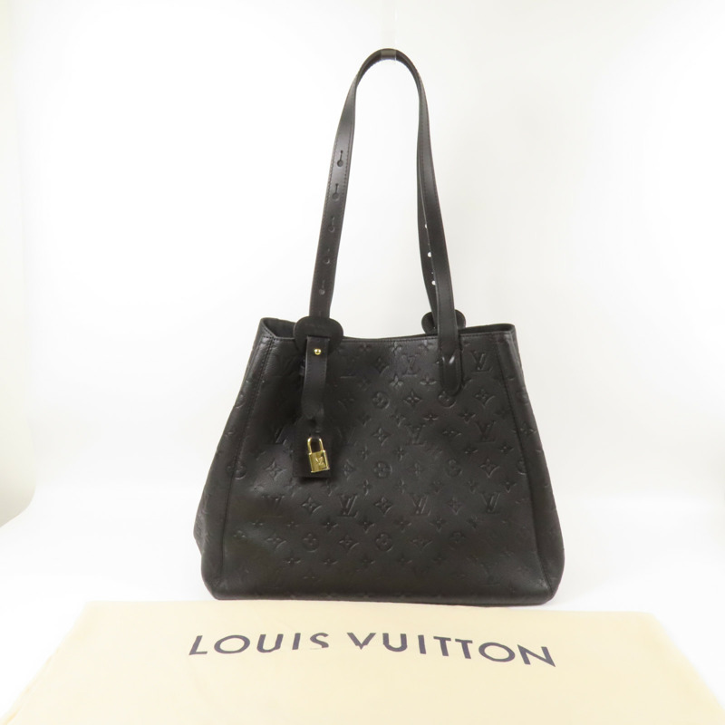 LOUIS VUITTON Monogram Empreinte All In One MM金扣肩背袋-9