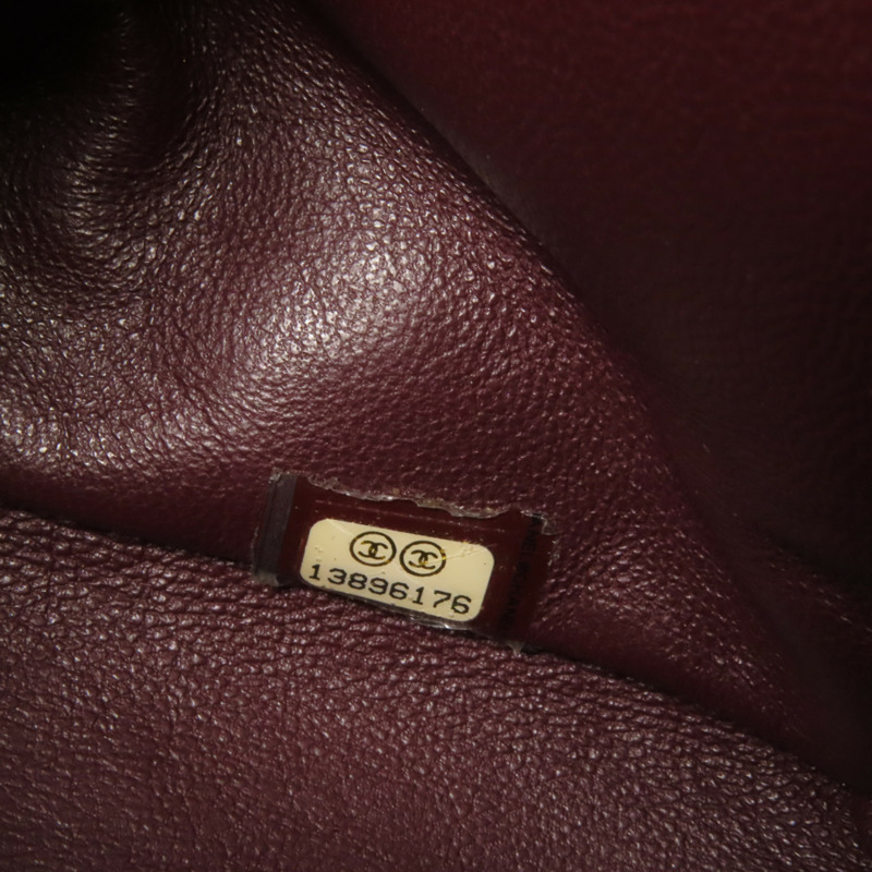 CHANEL 牛皮皮革2.55金扣鏈帶肩背袋-8