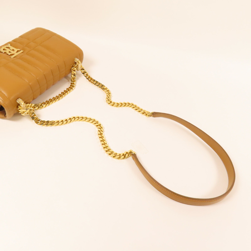 BURBERRY 羊皮皮革Small Lola Bag金扣肩背袋-5