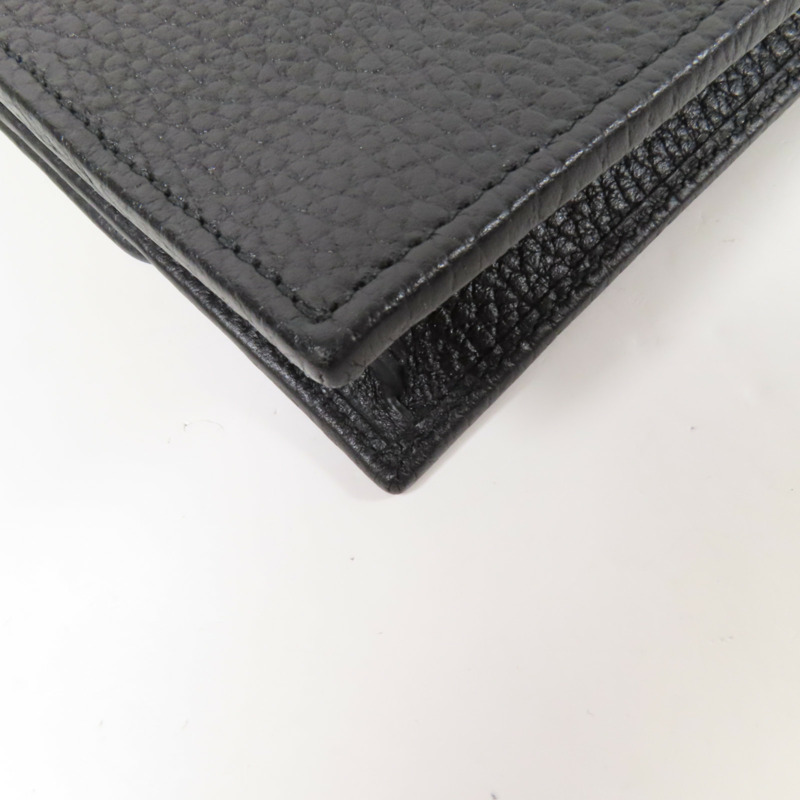 GUCCI 牛皮皮革GG Interlocking金扣鏈帶肩背袋-12