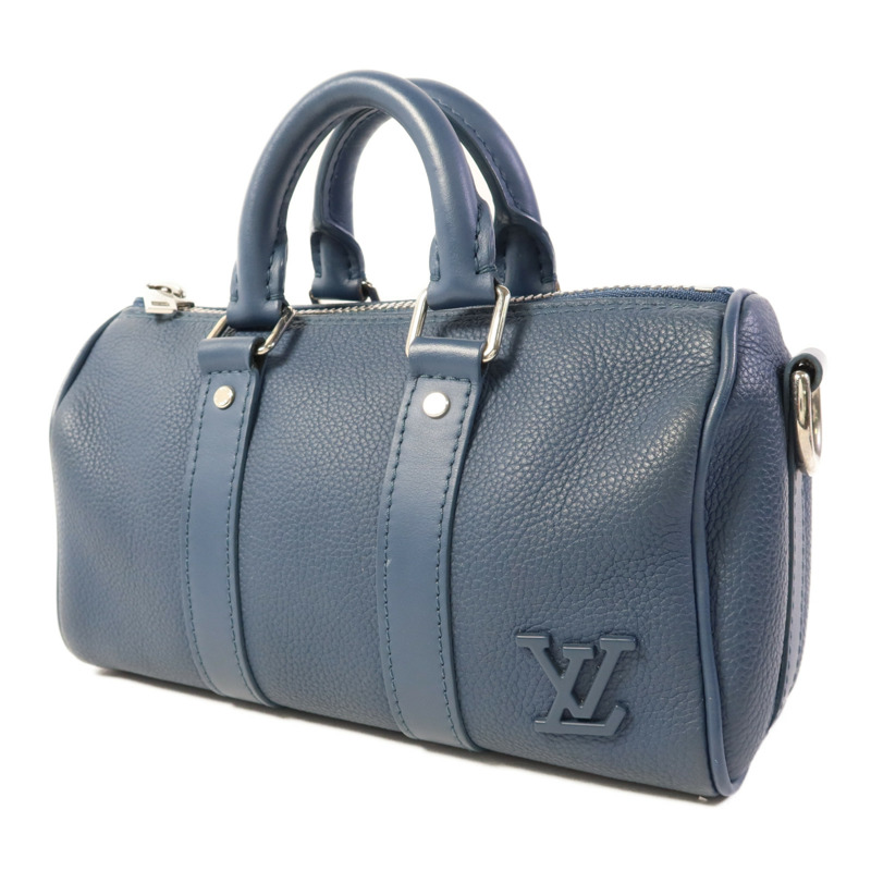 LOUIS VUITTON Aerogram Keepall XS銀扣手挽肩背兩用袋-2