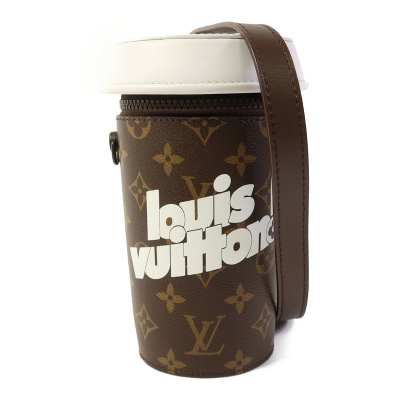 LOUIS VUITTON Monogram Coffee Cup肩背袋-0