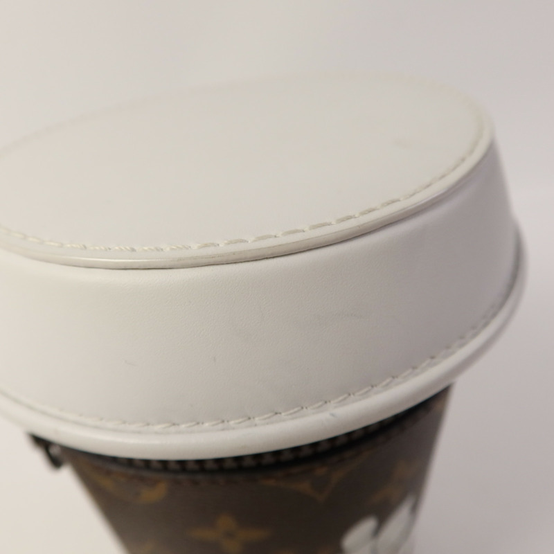 LOUIS VUITTON Monogram Coffee Cup肩背袋-15