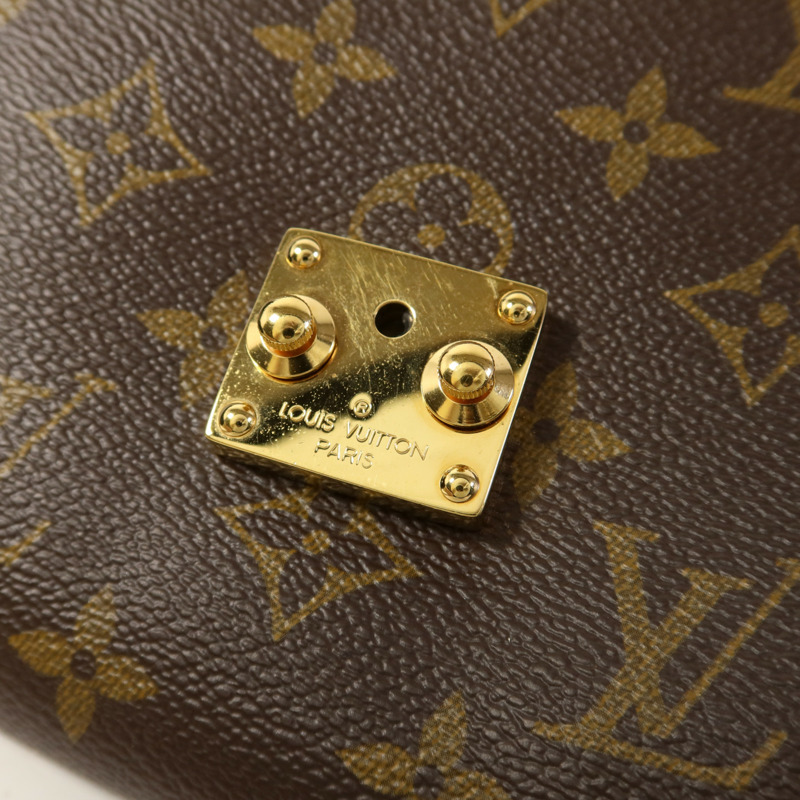 LOUIS VUITTON Monogram Pallas Chain金扣鏈帶肩背袋-12