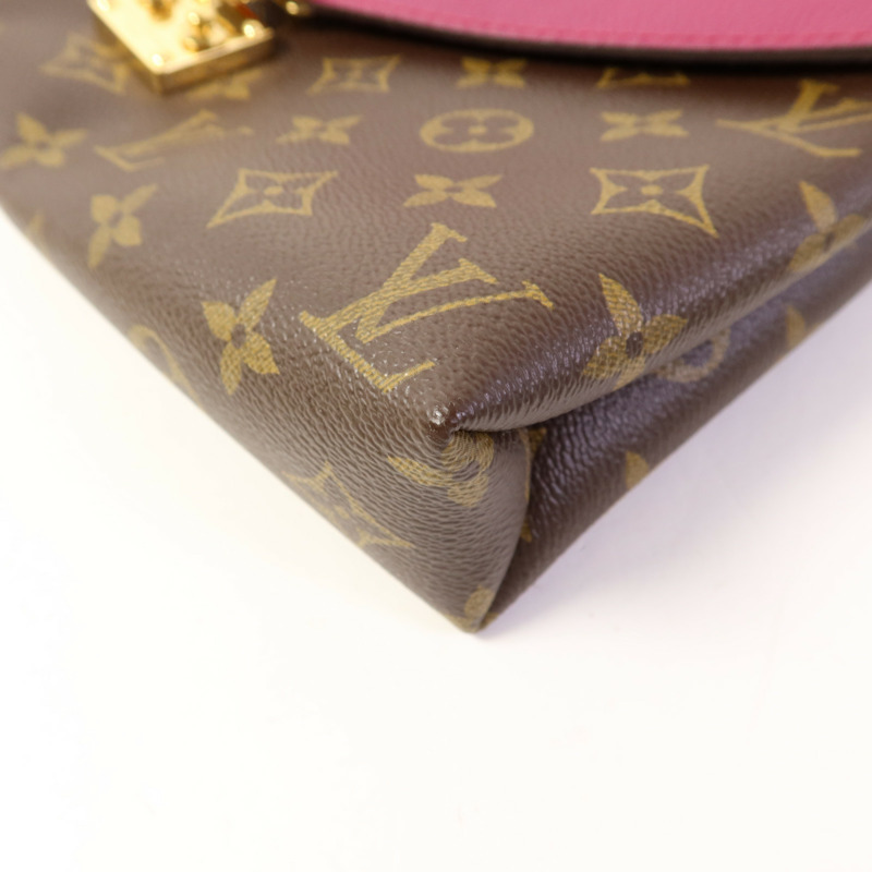 LOUIS VUITTON Monogram Pallas Chain金扣鏈帶肩背袋-14
