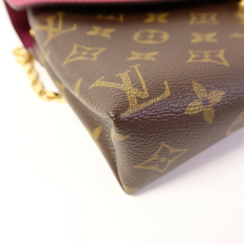 LOUIS VUITTON Monogram Pallas Chain金扣鏈帶肩背袋-15