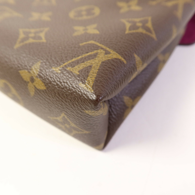 LOUIS VUITTON Monogram Pallas Chain金扣鏈帶肩背袋-16