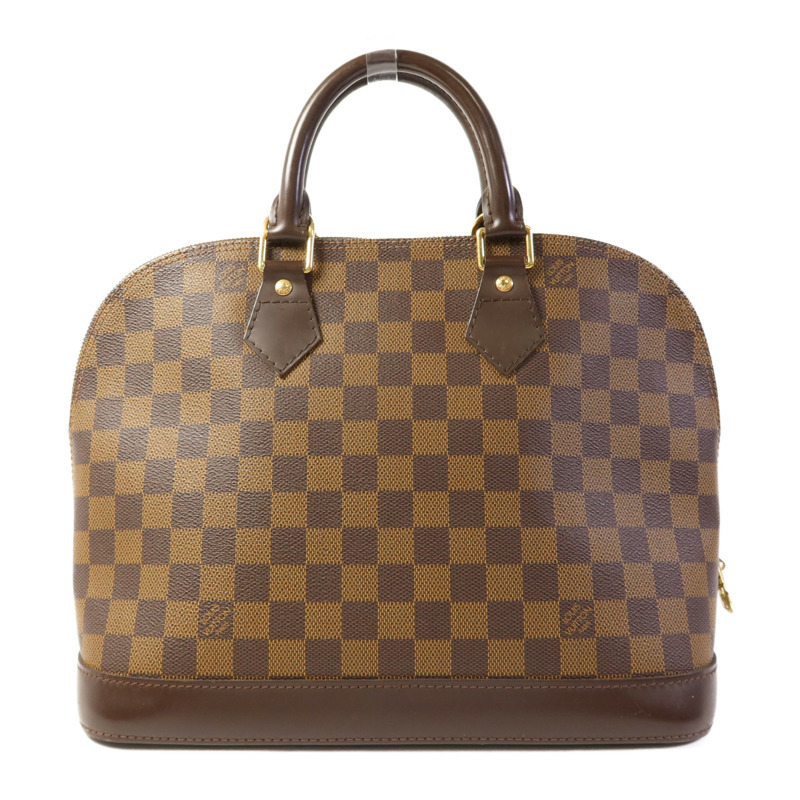 LOUIS VUITTON Damier Alma金扣手挽袋-1