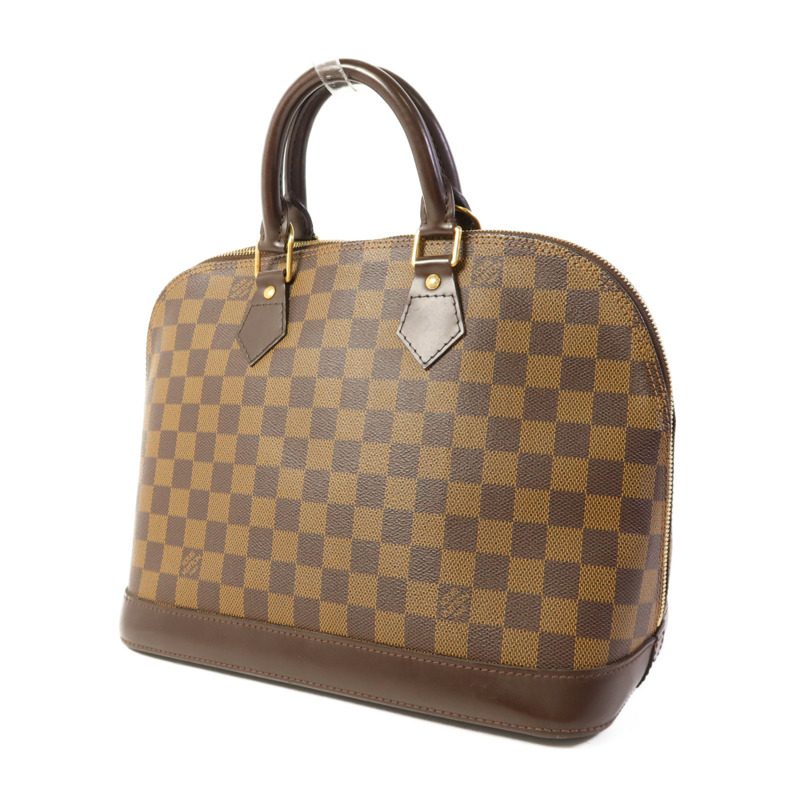LOUIS VUITTON Damier Alma金扣手挽袋-2
