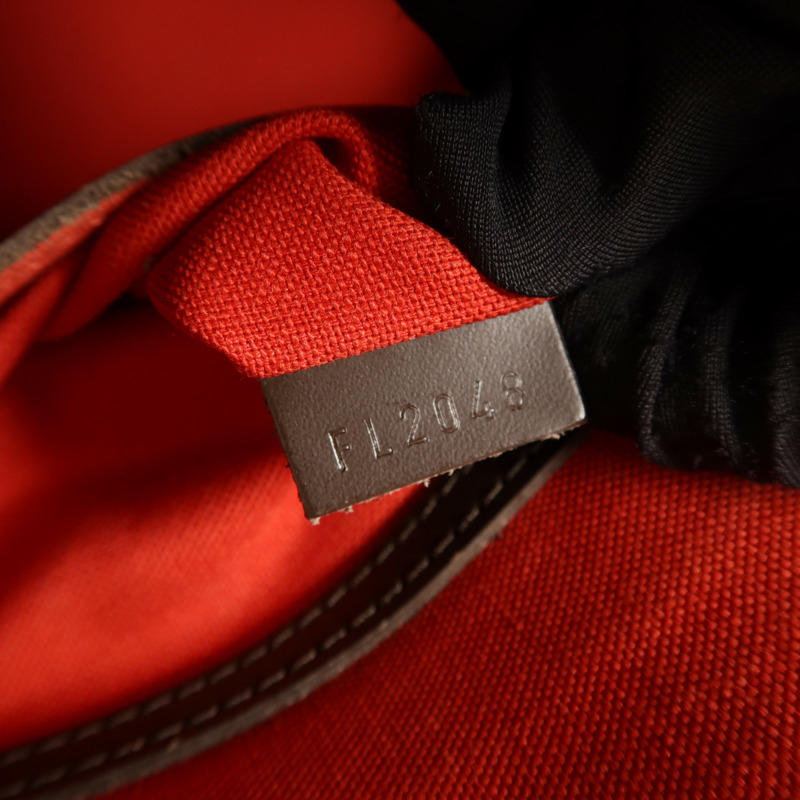 LOUIS VUITTON Damier Alma金扣手挽袋-7