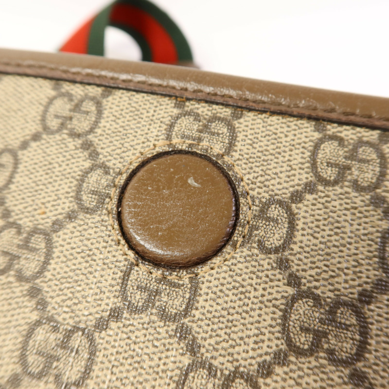 GUCCI 塗層帆布Neo Small GG Supreme金扣肩背袋-16