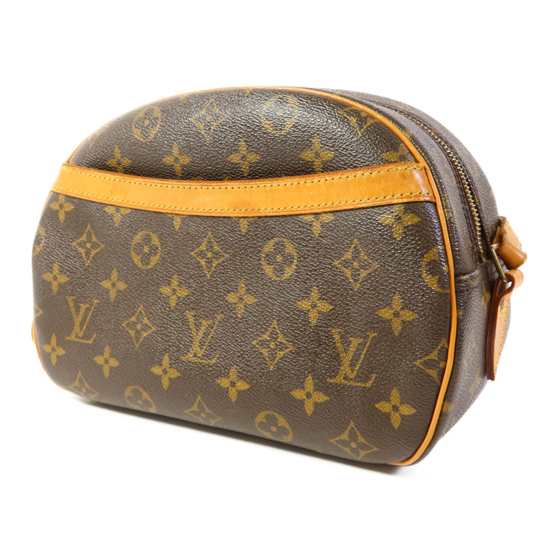 LOUIS VUITTON Monogram Blois金扣肩背袋棕色-2