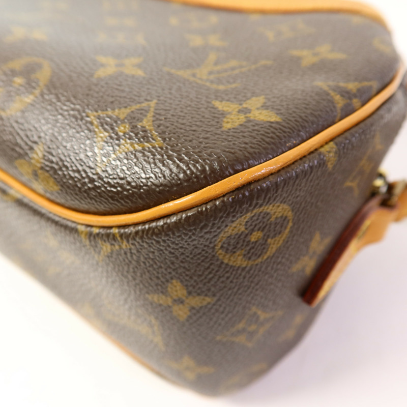LOUIS VUITTON Monogram Blois金扣肩背袋棕色-12