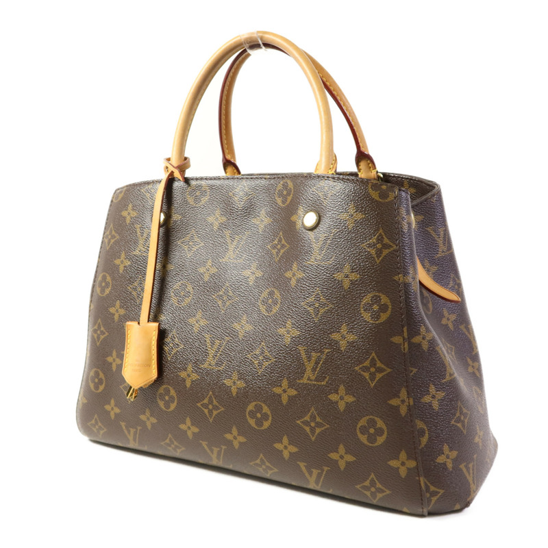 LOUIS VUITTON Monogram Montaigne MM金扣手挽肩背兩用袋-2
