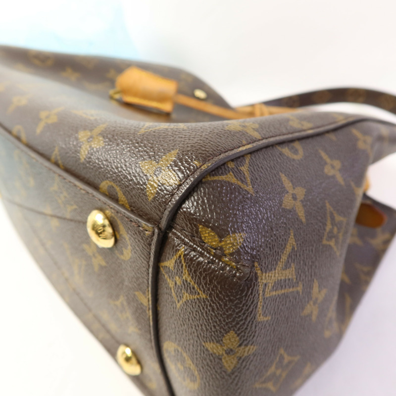 LOUIS VUITTON Monogram Montaigne MM金扣手挽肩背兩用袋-12