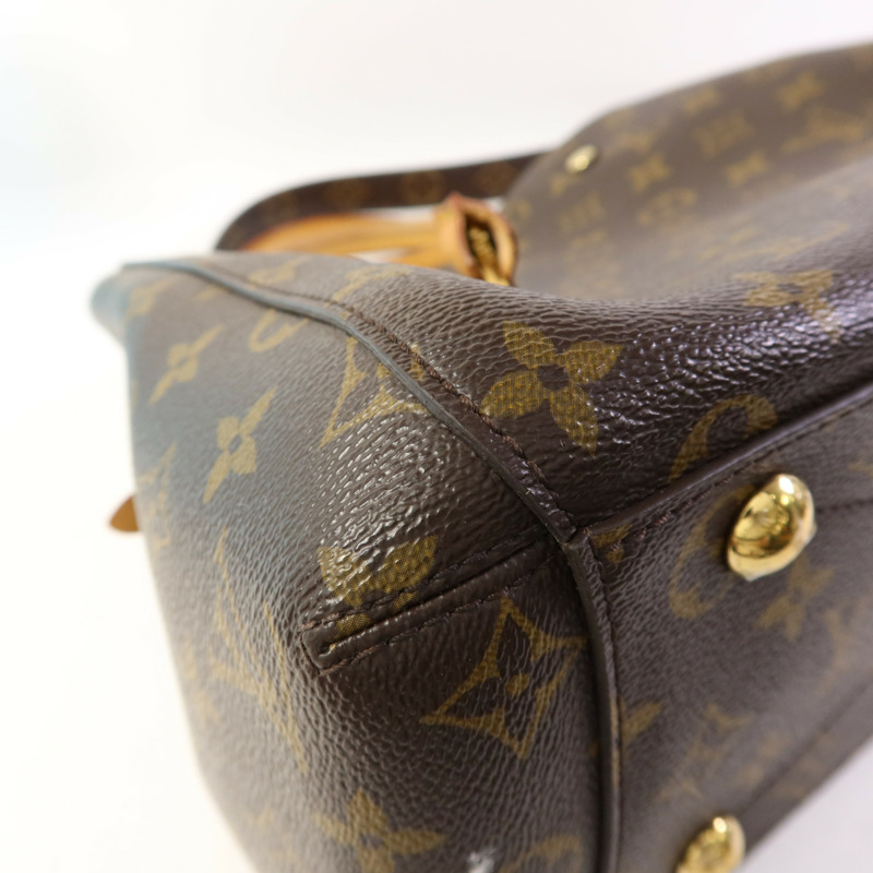 LOUIS VUITTON Monogram Montaigne MM金扣手挽肩背兩用袋-13