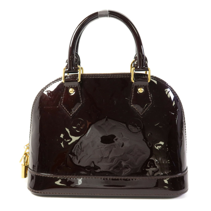 LOUIS VUITTON Vernis Alma BB金扣手挽肩背兩用袋-1