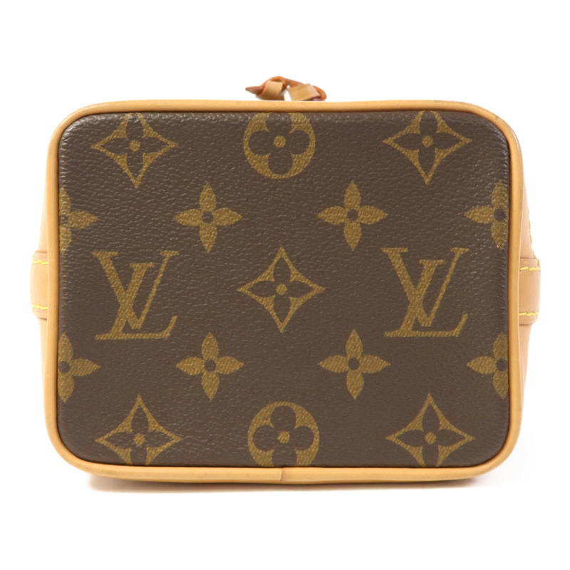 LOUIS VUITTON Monogram Nano Noe金扣手挽肩背兩用袋-3