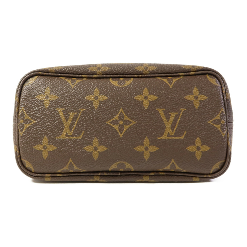 LOUIS VUITTON Monogram Neverfull BB金扣手挽肩背兩用袋-4