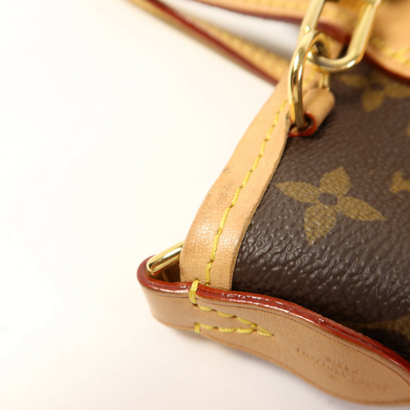 LOUIS VUITTON Monogram Neverfull BB金扣手挽肩背兩用袋-17