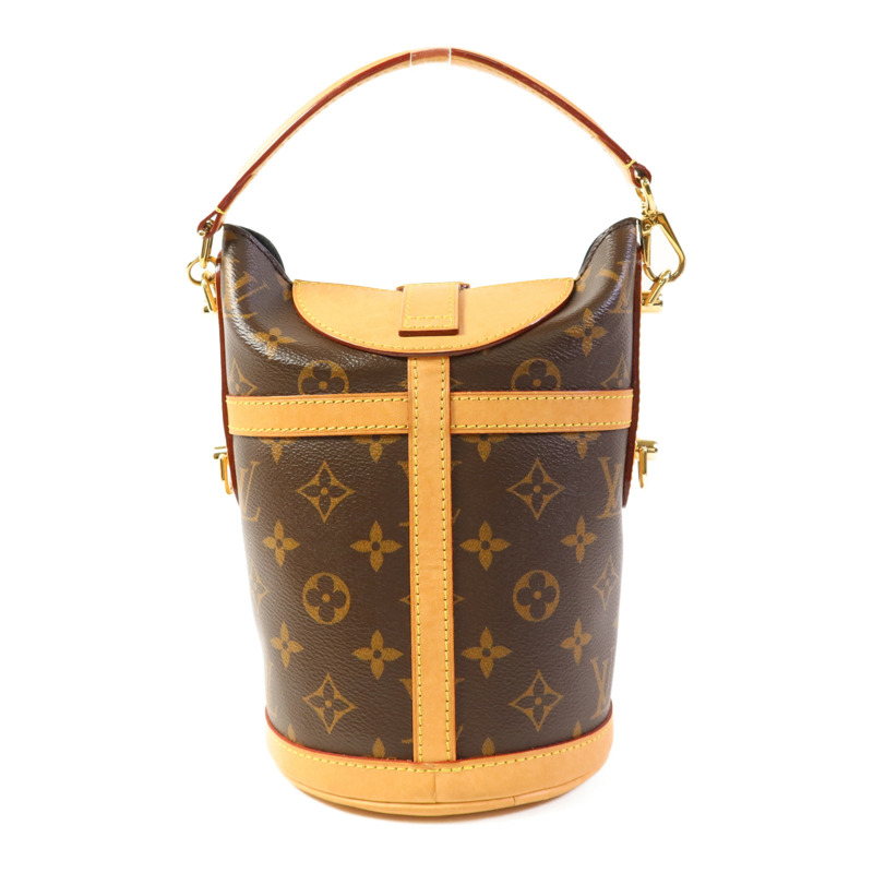 LOUIS VUITTON Monogram Duffle金扣手挽肩背兩用袋-1