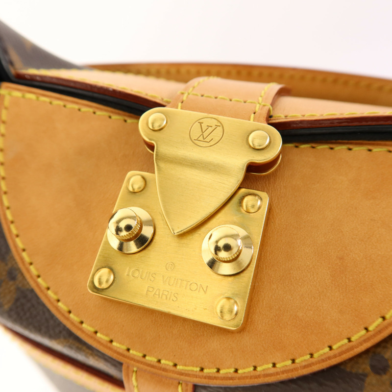LOUIS VUITTON Monogram Duffle金扣手挽肩背兩用袋-7