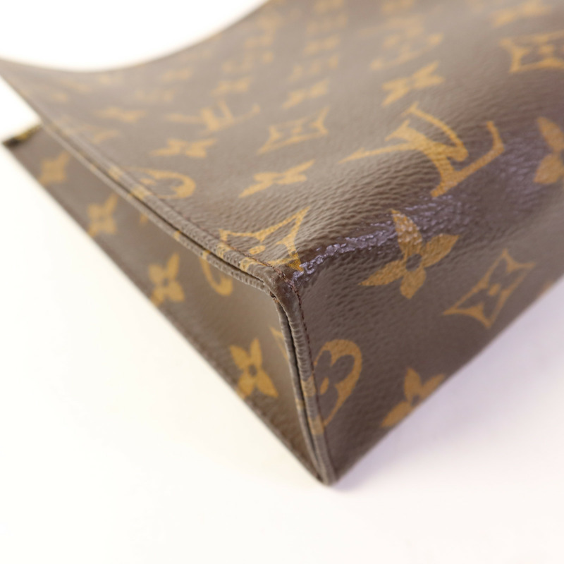 LOUIS VUITTON Monogram Poche Toilette金扣手拿包-9