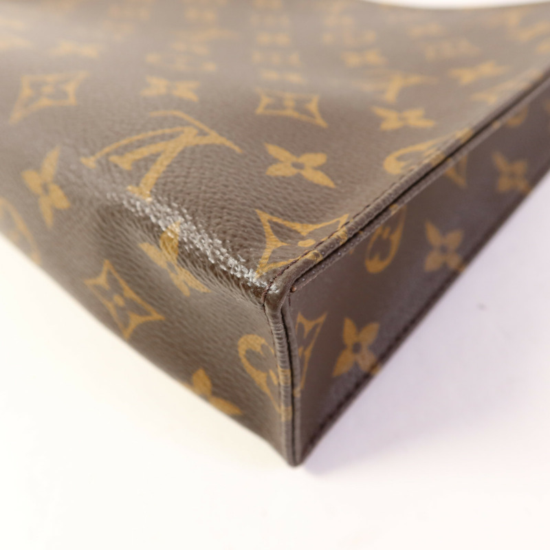 LOUIS VUITTON Monogram Poche Toilette金扣手拿包-10