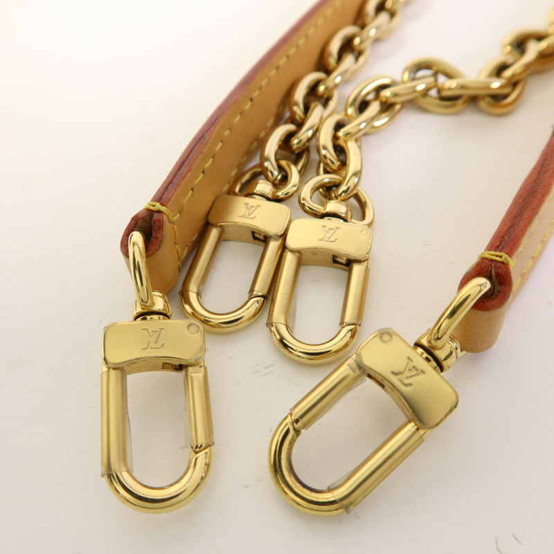 LOUIS VUITTON Monogram Mini Bumbag金扣手挽肩背兩用袋棕色-7