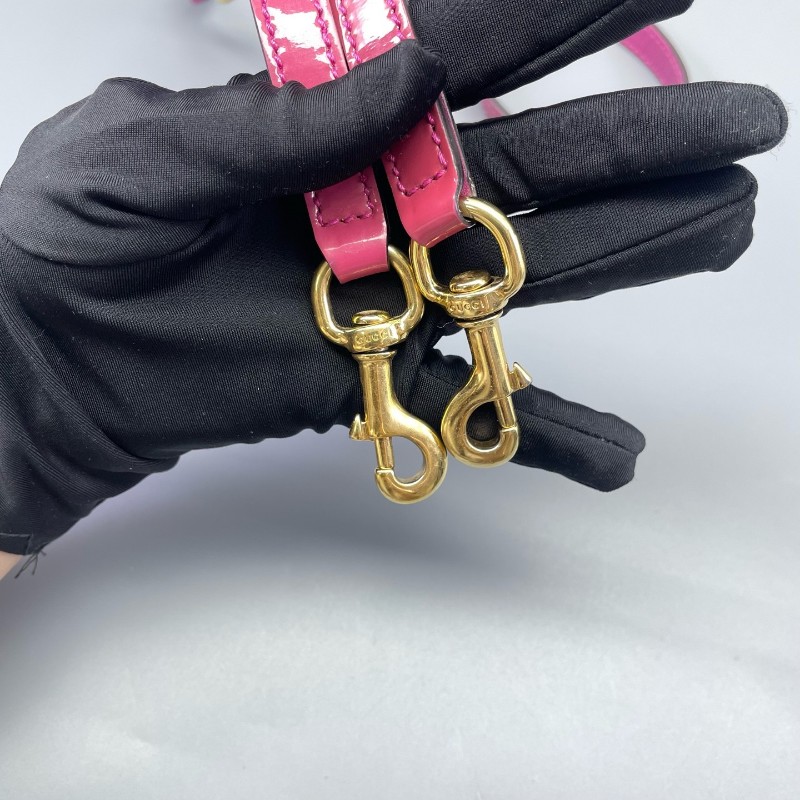 Gucci古馳波士頓枕頭包老花 手提包 肩背包-23