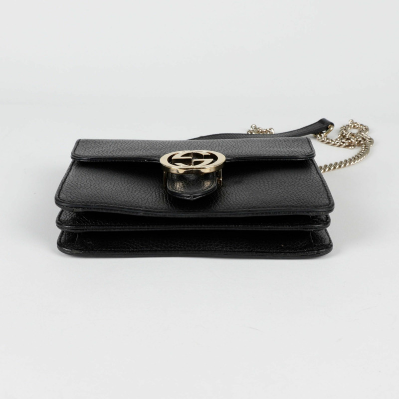 GUCCI 互扣式小鏈條單肩斜背包-5