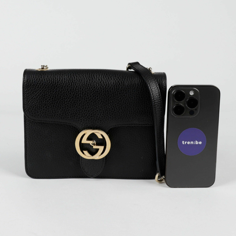 GUCCI 互扣式小鏈條單肩斜背包-6