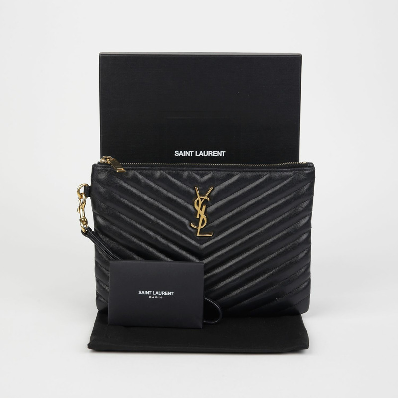 SAINT LAURENT 字母手包 379039-0