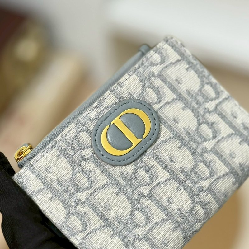 🏷️Dior．30 Montaigne Dahlia 老花對開短夾-16