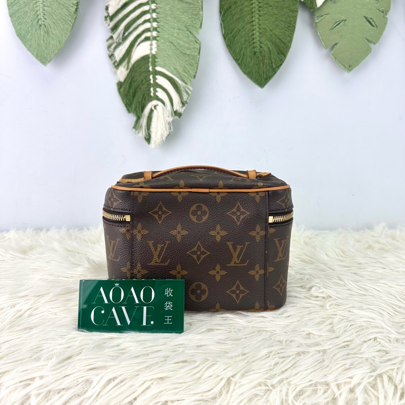 LV Nice Mini 老花化妝包 手拿包-4