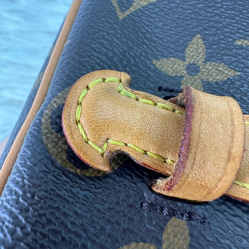LV Nice Mini 老花化妝包 手拿包-8
