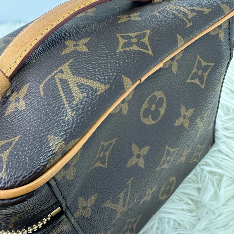 LV Nice Mini 老花化妝包 手拿包-9