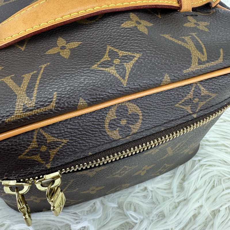 LV Nice Mini 老花化妝包 手拿包-12