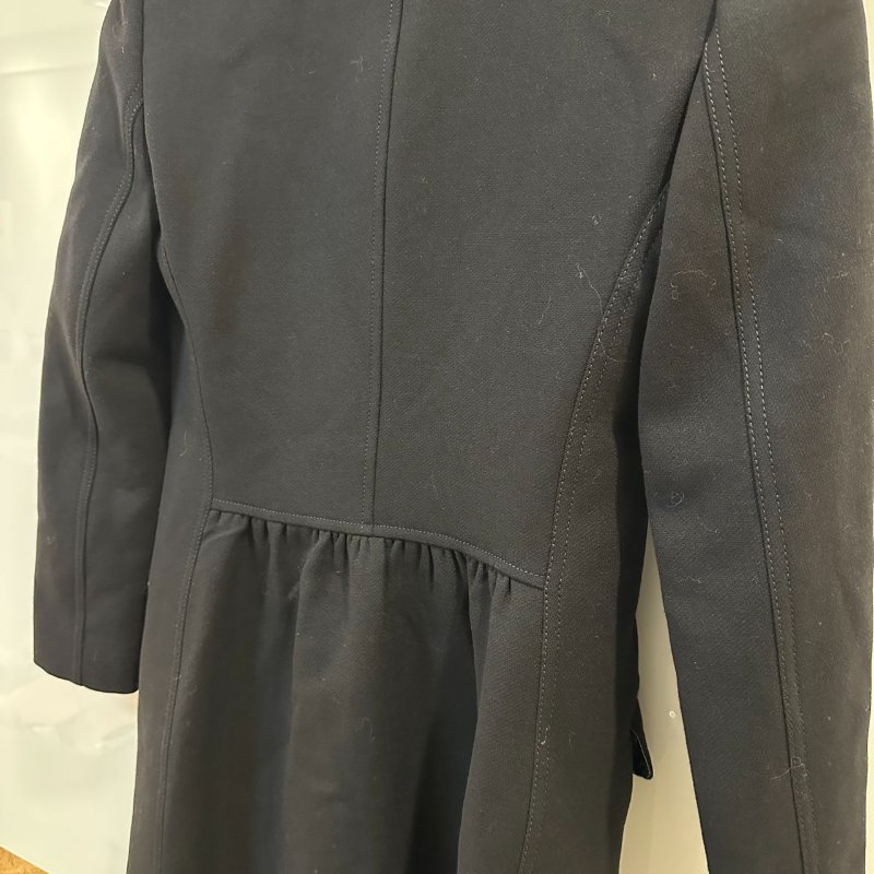 【美收精品】Dolce & Gabbana 黑紅拼接長版風衣外套 4-175【隔月月中將轉賣至日本 上架期限30天】-10