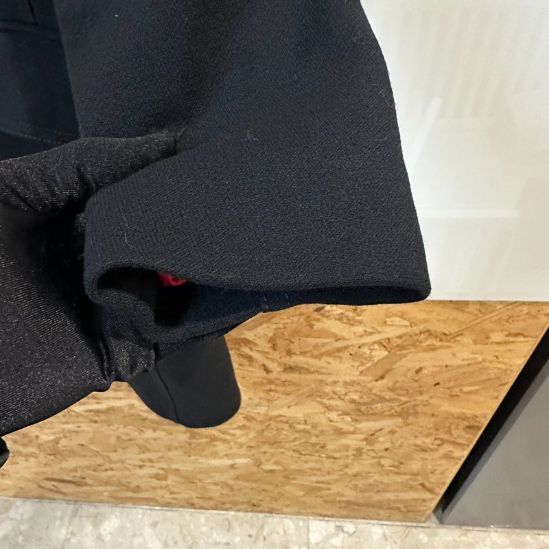 【美收精品】Dolce & Gabbana 黑紅拼接長版風衣外套 4-175【隔月月中將轉賣至日本 上架期限30天】-11