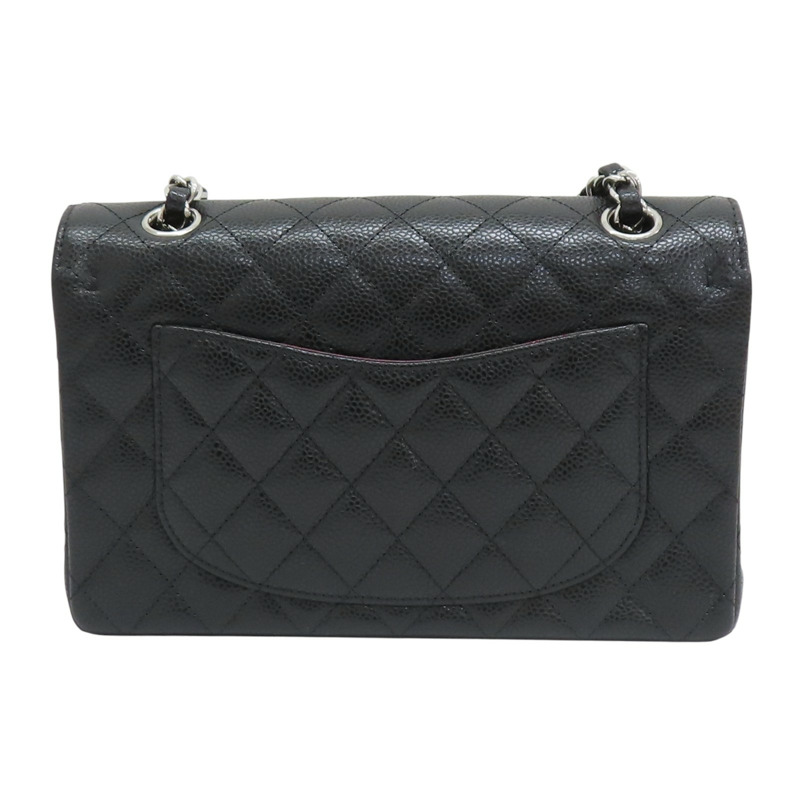 黑色 荔枝紋 牛皮 鍊帶 Matelasse 23 肩背包 A01113【CHANEL 香奈兒】 A01113-1