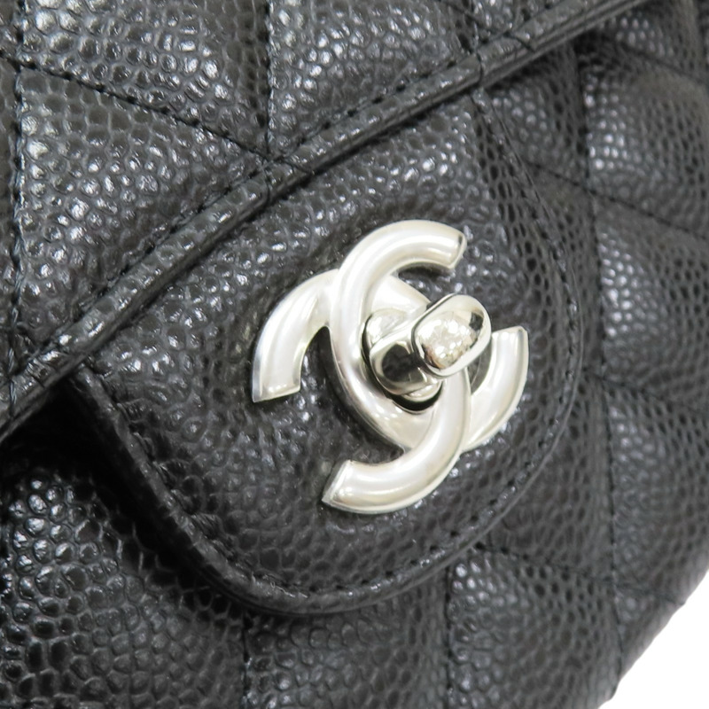 黑色 荔枝紋 牛皮 鍊帶 Matelasse 23 肩背包 A01113【CHANEL 香奈兒】 A01113-10