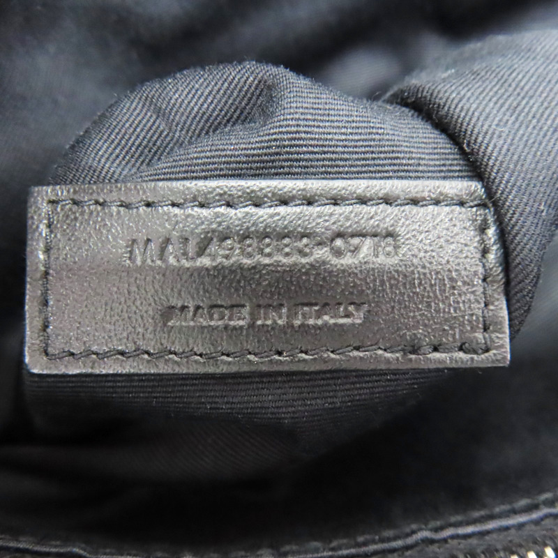 黑色 牛皮 NIKI 肩背包【SAINT LAURENT 聖羅蘭】 498883-8