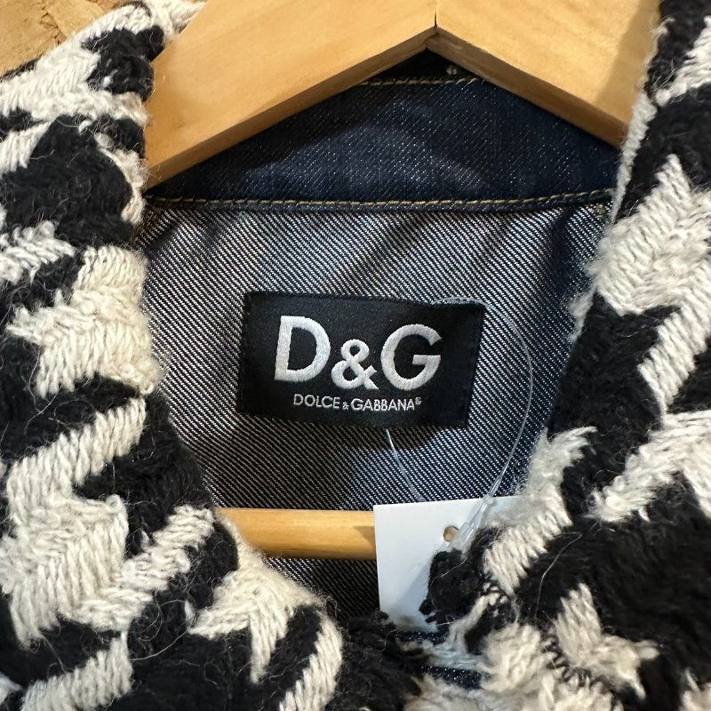 【美收精品】Dolce & Gabbana 乳牛牛仔外套 4-194【隔月月中將轉賣至日本 上架期限30天】-2